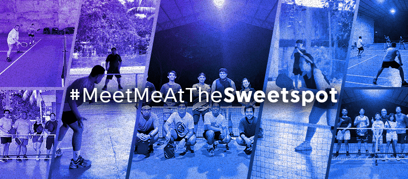 The Sweetspot pickleball court in Pagadian — main view