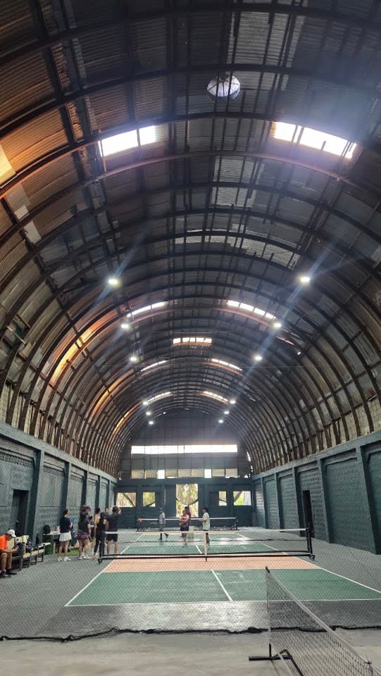 The Arc Sports Center pickleball court in Manila — main view