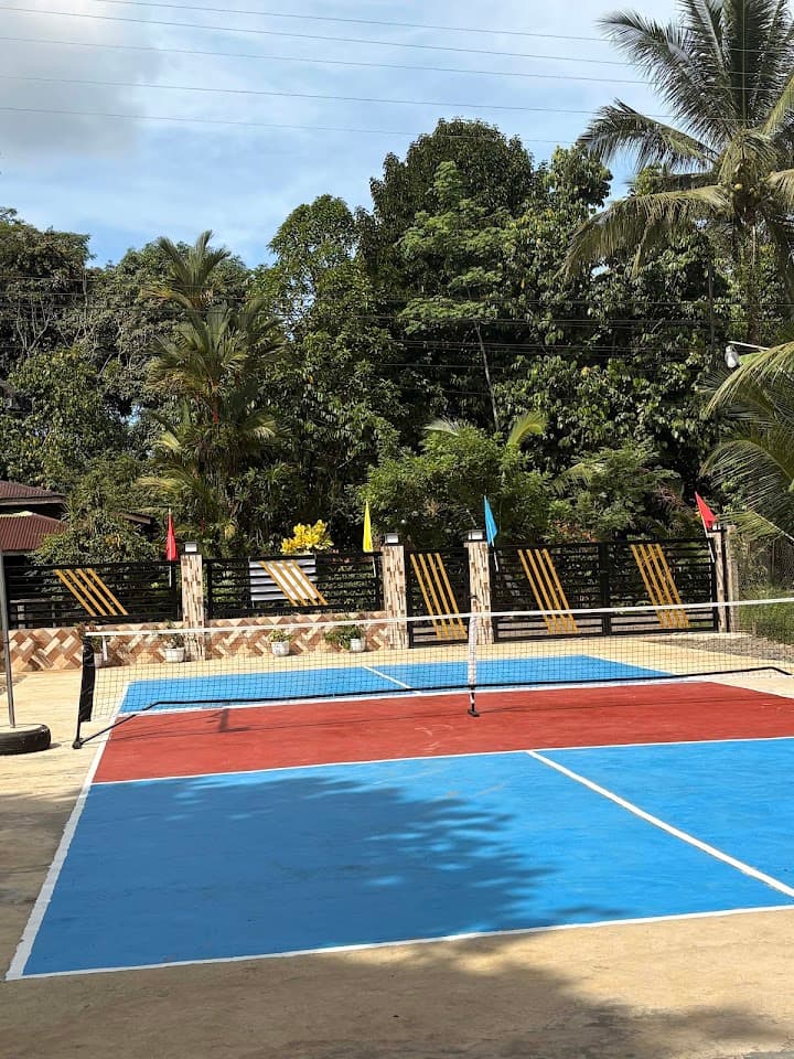 Paddle Haus pickleball court in Dapitan — main view