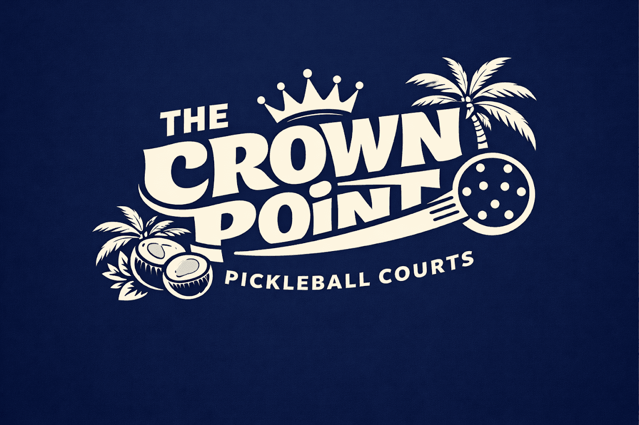 The Crown Point Courts pickleball court in Bacong — main view