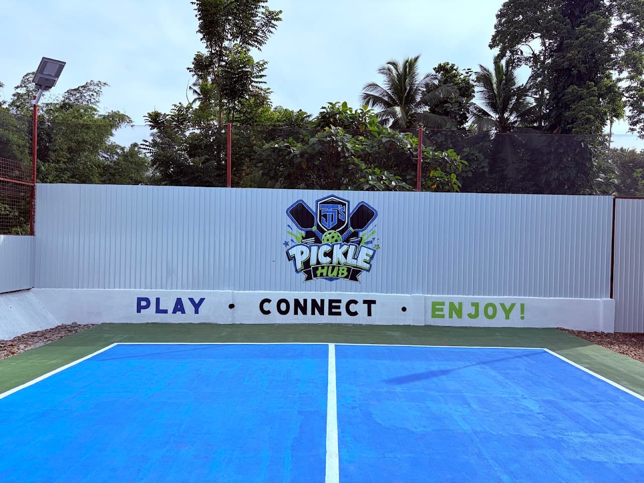 Tj’s Pickle Hub pickleball court in Kabasalan — main view