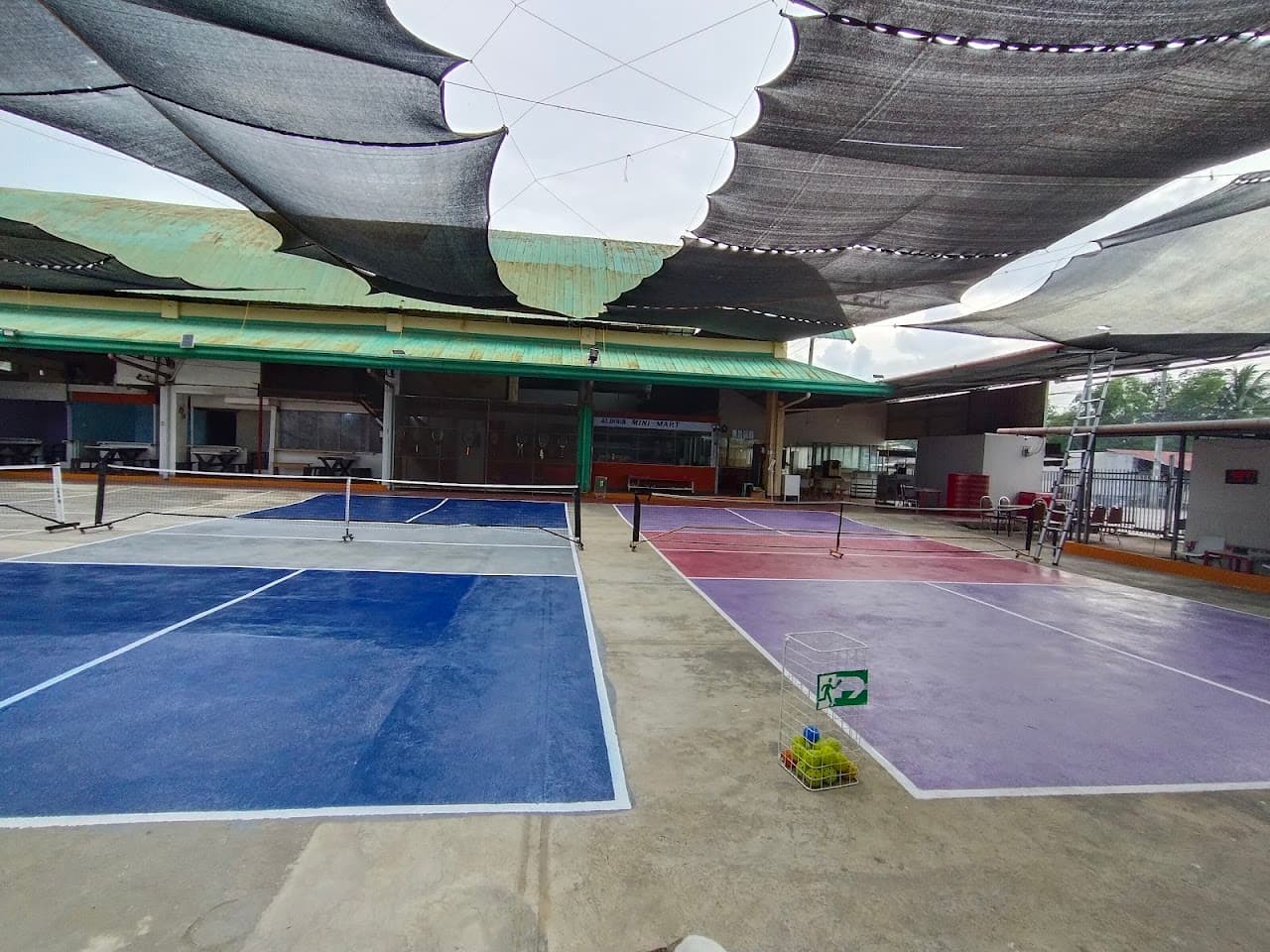 Doña Pickleball Sports Club pickleball court in Davao City — main view