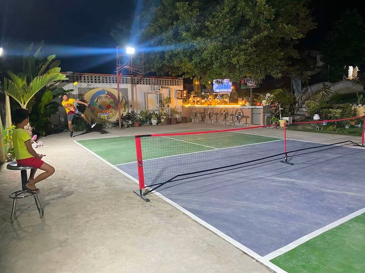 Simala Pickleball Paradise pickleball court in Sibonga — main view