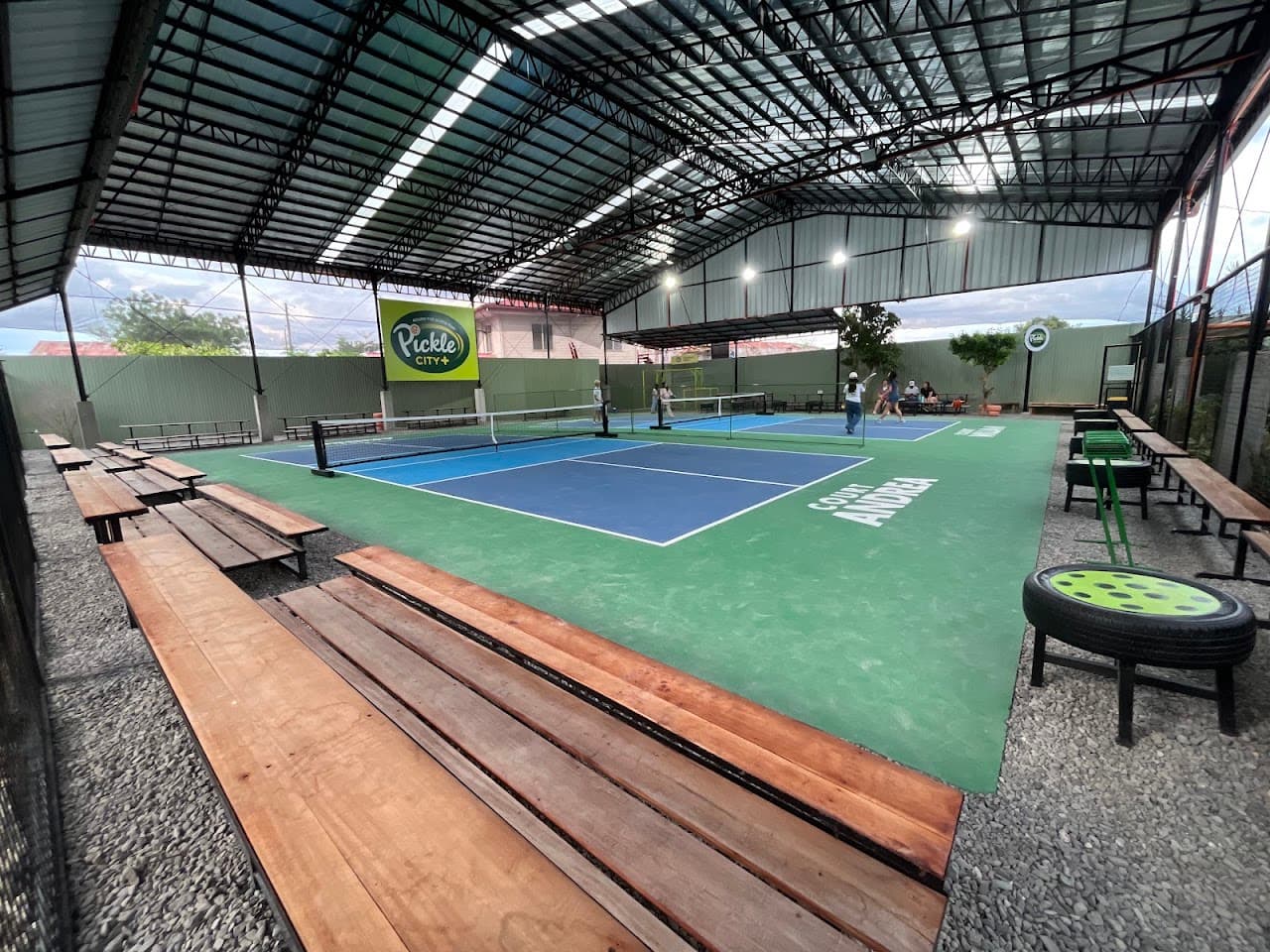 Pickle City+ pickleball court in Tagbilaran — main view