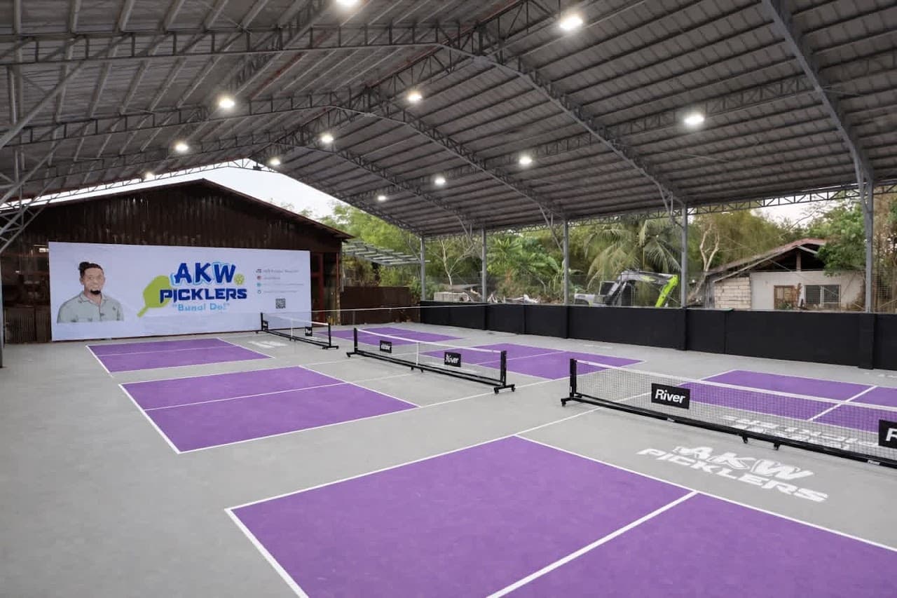 AKW Picklers pickleball court at bohol bee farm, dao, Dauis, 6339 Bohol | PickleBoard
