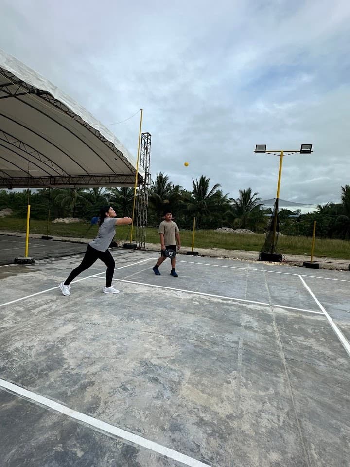 AMC Papickle Court pickleball court at QFW2+5CJ, Cateel, Davao Oriental | PickleBoard