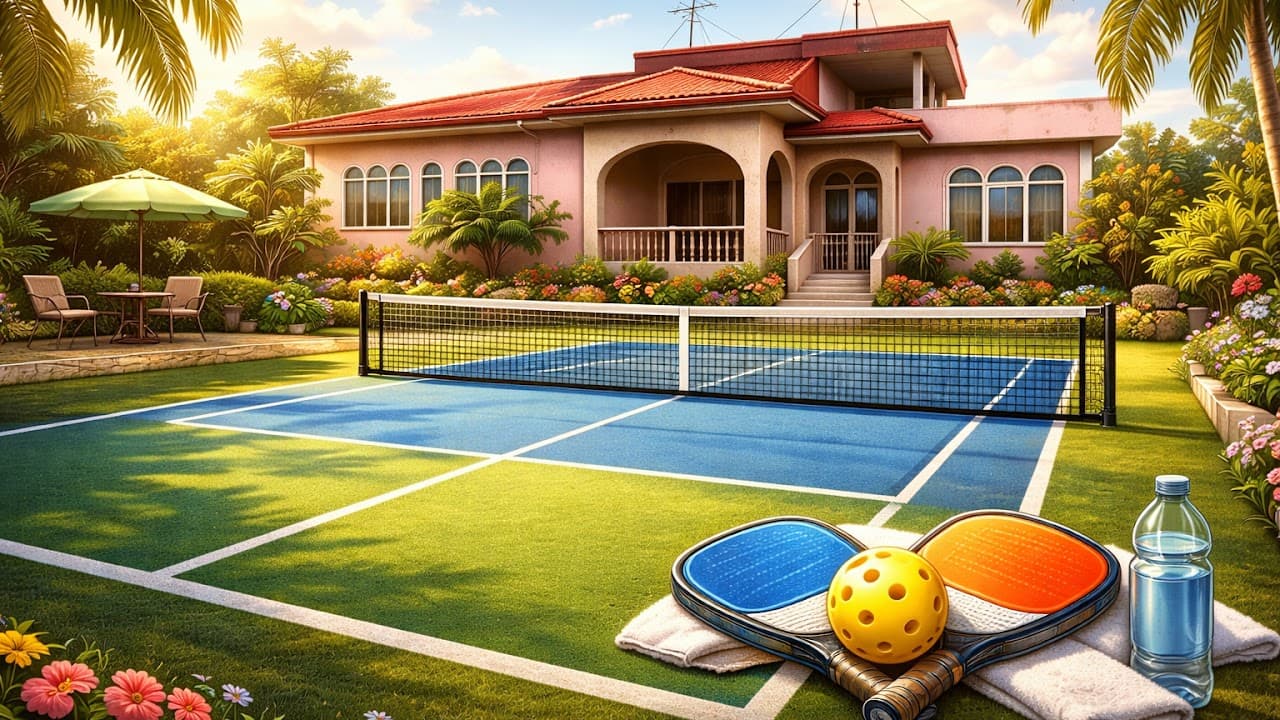 Bulang Residence Pickleball pickleball court at Looc Proper, Plaridel, Misamis Occidental | PickleBoard