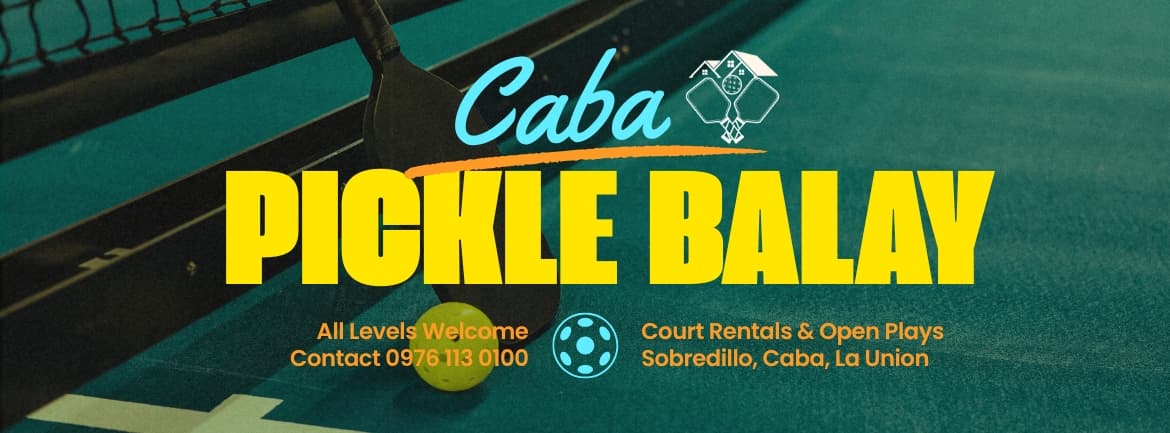 Caba Pickle Balay pickleball court at Riverside, Caba, La Union | PickleBoard