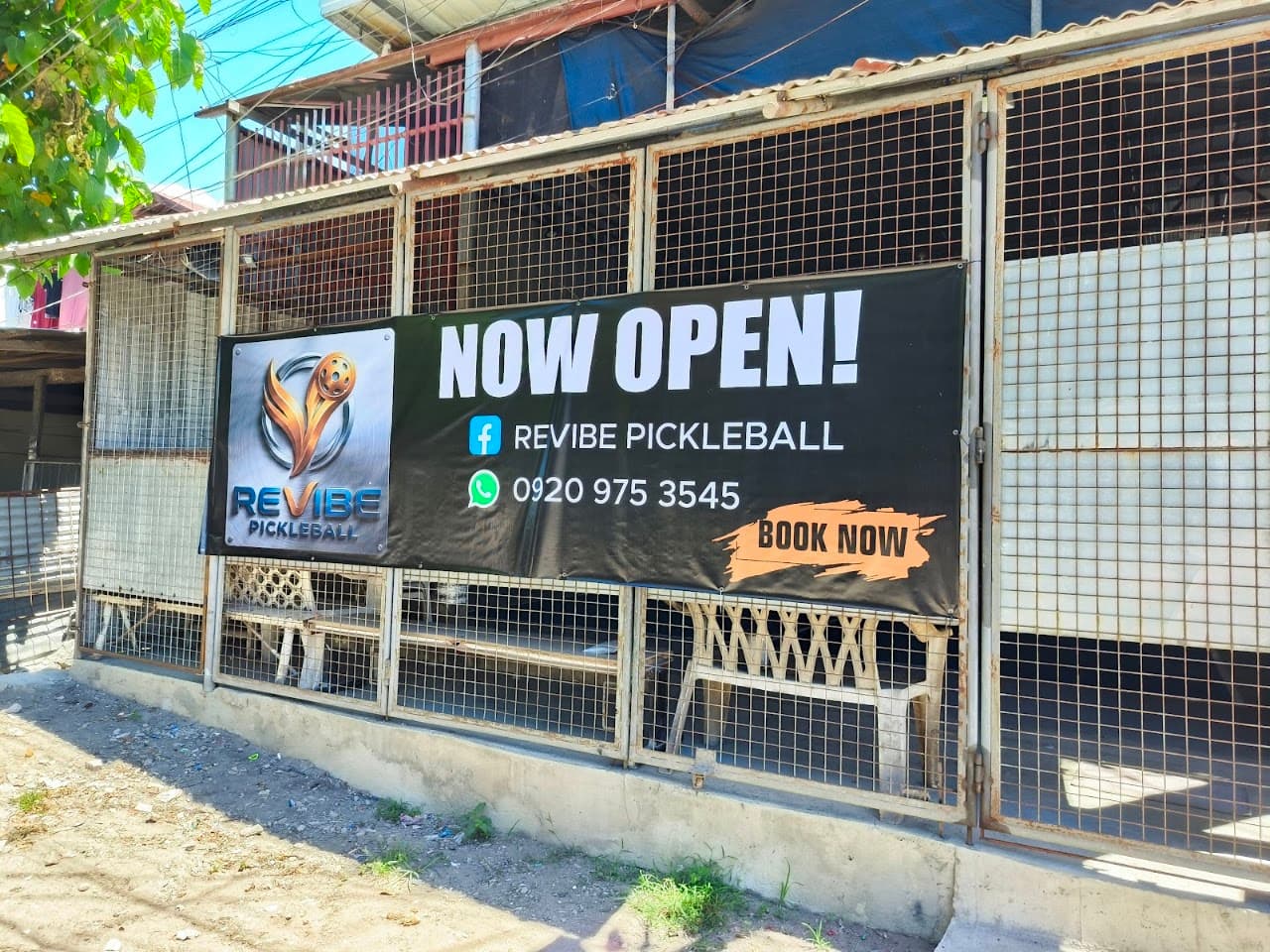 Revibe Pickleball pickleball court in Dumaguete — main view