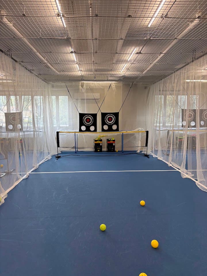 Court One pickleball court at Upper Ground 01 Winland Tower Residences Valencia, 39 Granada, Quezon City, 1112 Metro Manila | PickleBoard