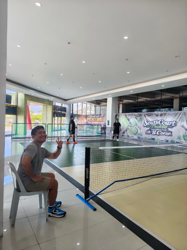 Pickle Play Il Corso pickleball court in Cebu City — main view