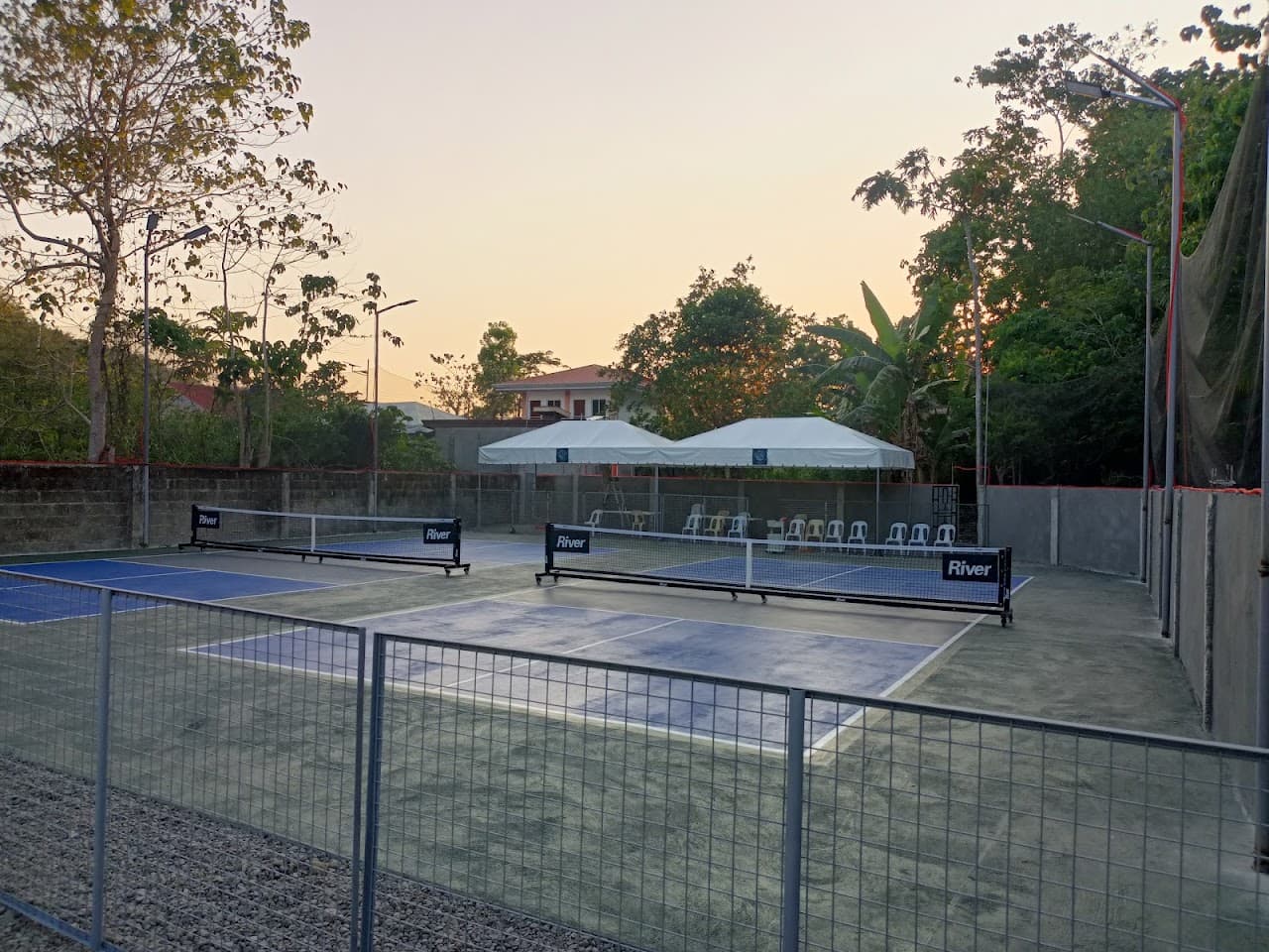 Dink Lair pickleball court at Cafe Heroina BnB, Sagbayan, Bohol | PickleBoard