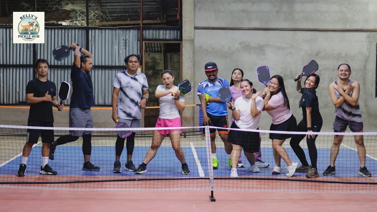 Belly's Pickle Hub pickleball court in Maramag — main view