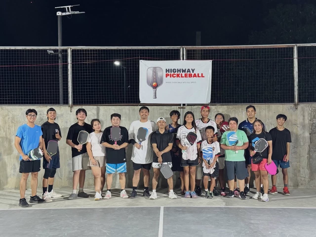 Highway Pickleball pickleball court at Q88C+P4J, Mangatarem, Pangasinan | PickleBoard