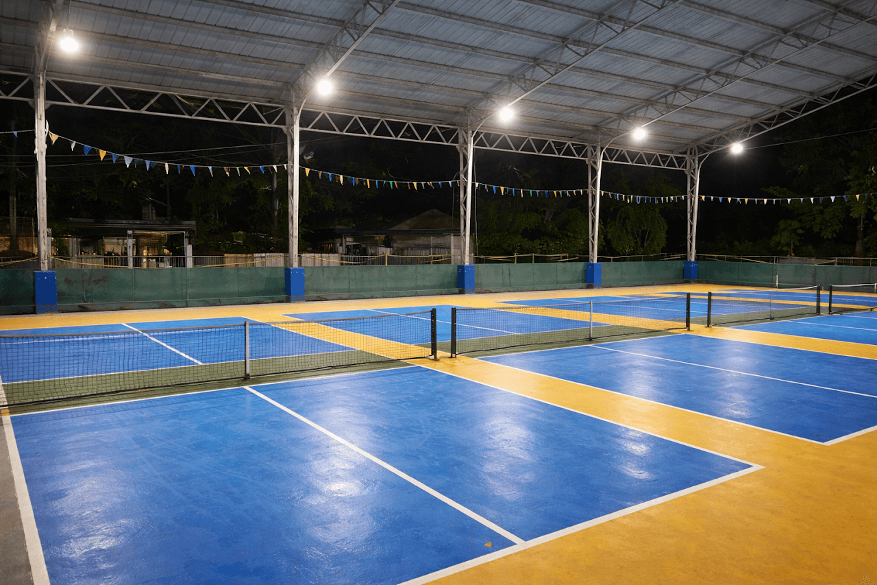 Island Pickle Hub pickleball court at Super Island Homeowners Association Basketball Gym, Samal, 8119 Davao del Norte | PickleBoard
