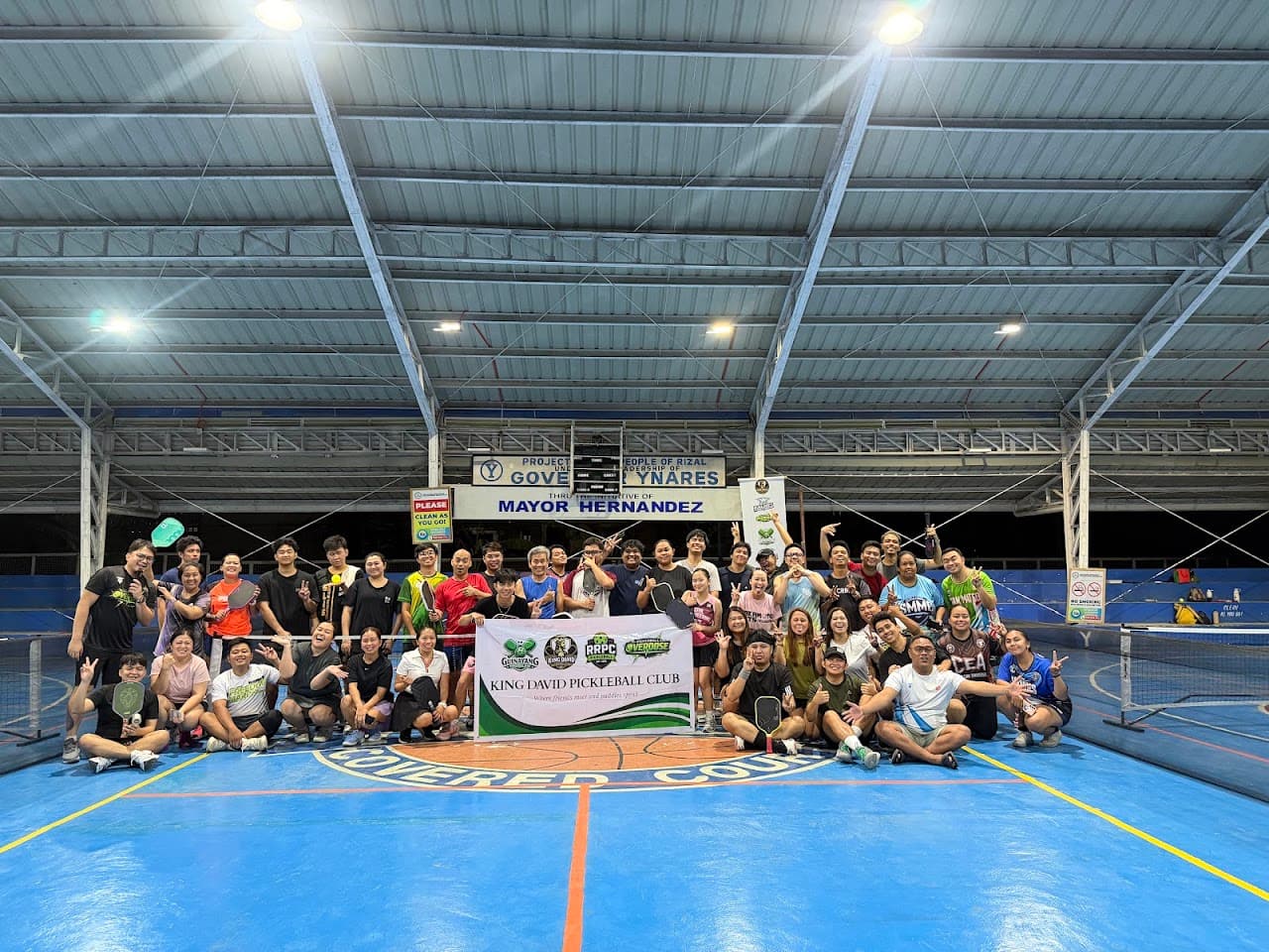 King David Pickleball Club pickleball court at King David Pickleball Club, Rodriguez, Rizal | PickleBoard