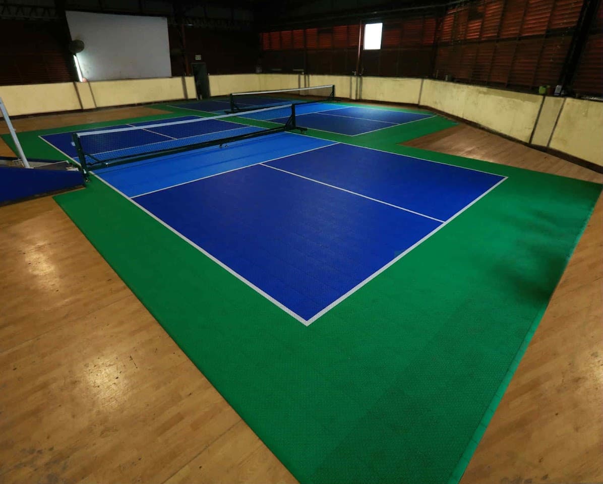 Manila Bulletin Gym pickleball court at HXQH+27P, Muralla Street, corner Recoletos Street, Intramuros, Metro Manila, Manila, 1002 | PickleBoard