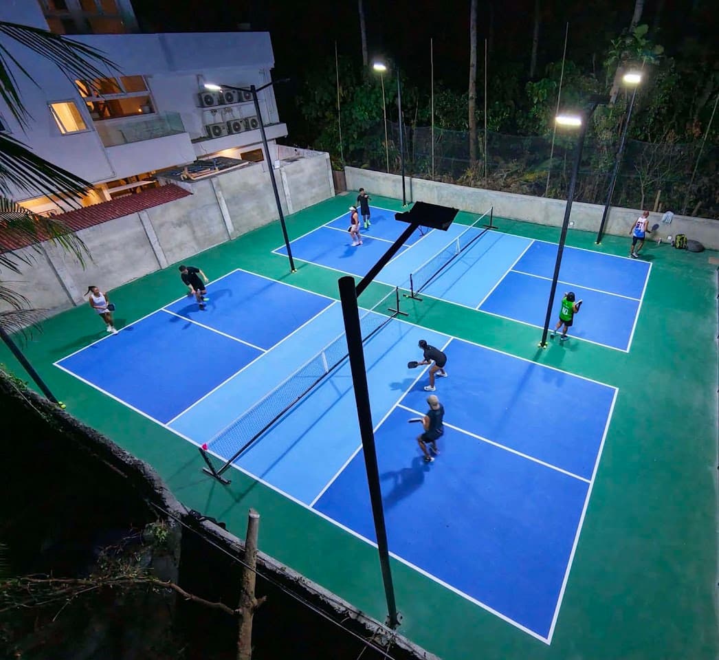Paddles Up Pickleball Academy pickleball court at Bolabog Beach, Boracay Island, Malay, 5608 Aklan | PickleBoard