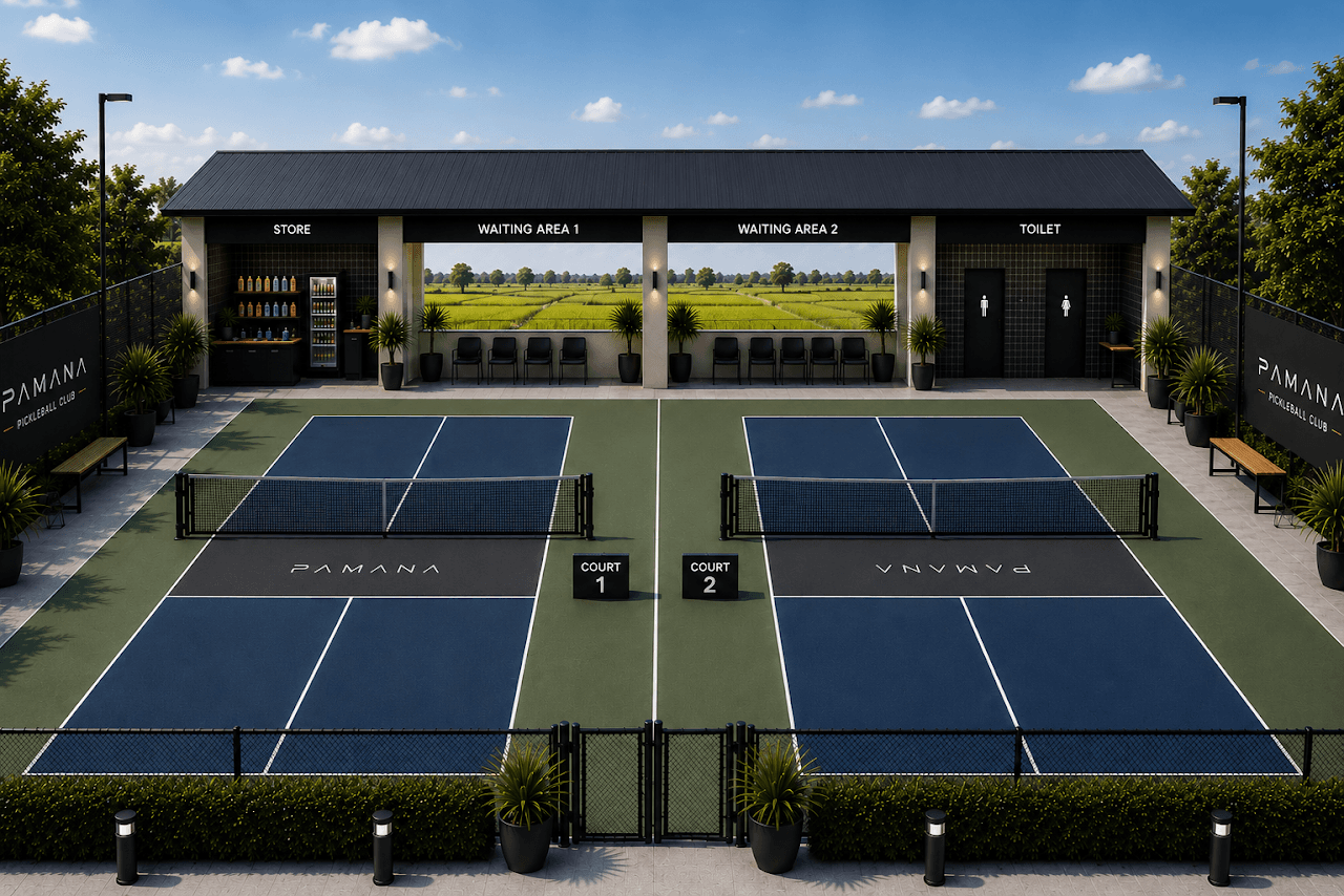 Pamana Pickleball Grounds pickleball court at Brgy. Talangka, Santa Maria, Laguna 4022 | PickleBoard