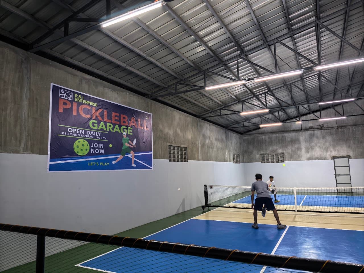 PICKLEBALL GARAGE pickleball court at 181 Brgy Pangao, Lipa City, Batangas | PickleBoard