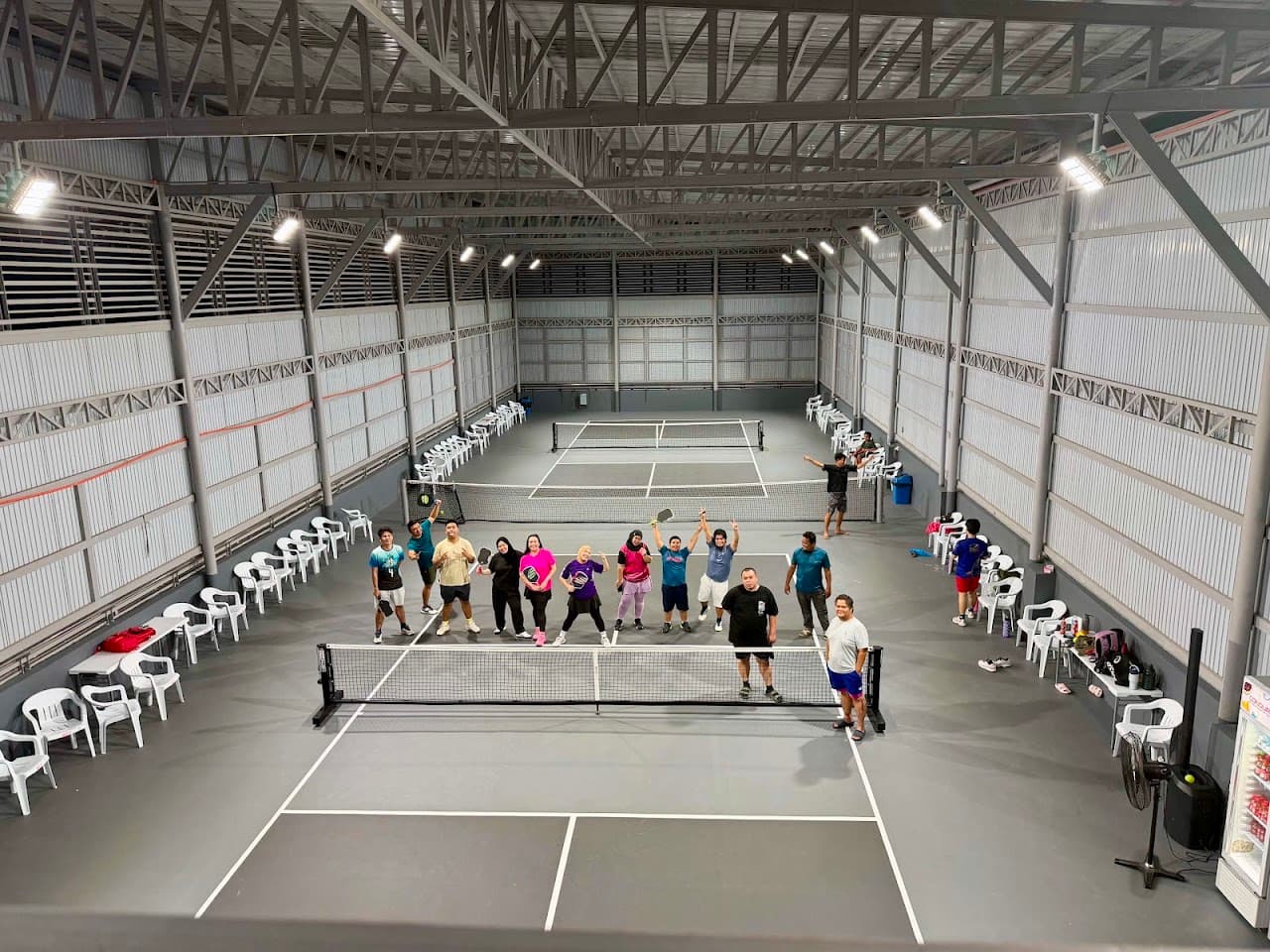 Picklehub ZALMM Building pickleball court at rooftop, ZALMM Building, Sinsuat Ave, Cotabato City, 9600 Maguindanao | PickleBoard