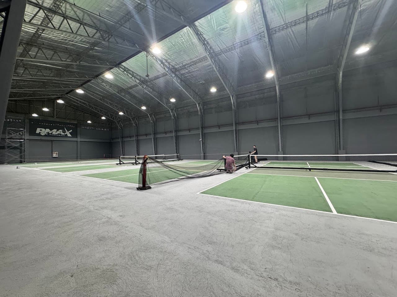 PMAX pickleball court at Tan building, Gazmen Road, Purok Bayanihan Magugpo West, Tagum City, Philippines | PickleBoard
