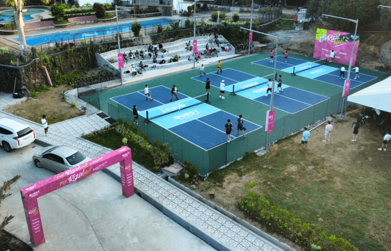 Quest Pickleball Courts pickleball court at H7J2+WGV Quest Adventure Camp, Morong, Rizal | PickleBoard