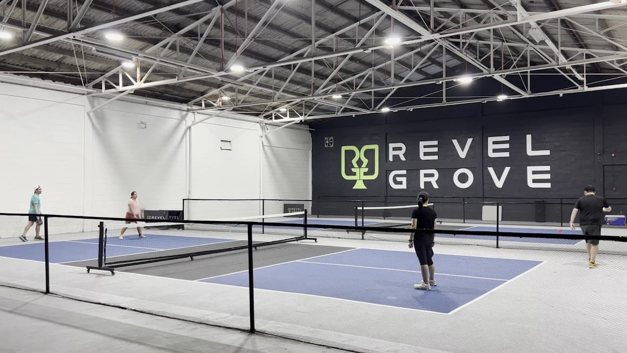 Revel Grove pickleball court at Area 1, Filsyn Compound, W13, City of Santa Rosa, 4026 Laguna | PickleBoard