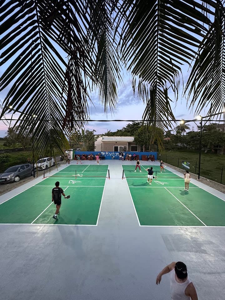 Runway Pickleball pickleball court at Bantayan, Negros Oriental, Philippines | PickleBoard