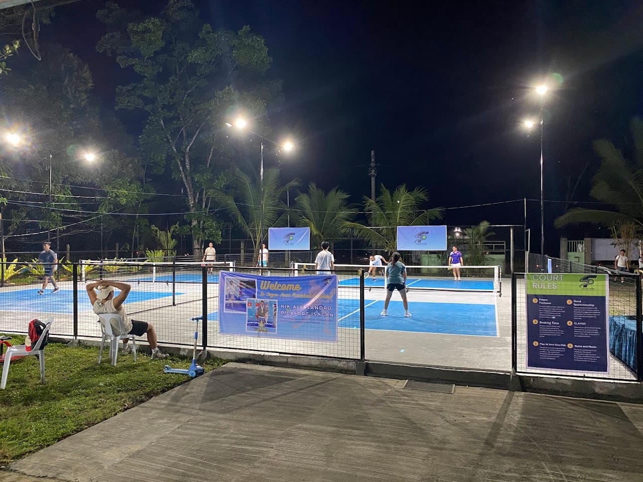 Sayre Farm Pickleball Grounds pickleball court at G9QJ+H63, Polanco, Zamboanga del Norte | PickleBoard