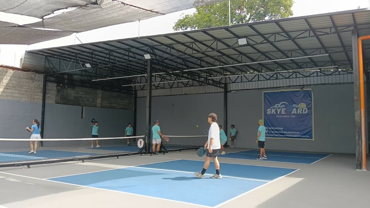 Skyeyard Pickleball Hub pickleball court at Balon Bato, 14 Leland Dr, Quezon City, 1106 Metro Manila | PickleBoard