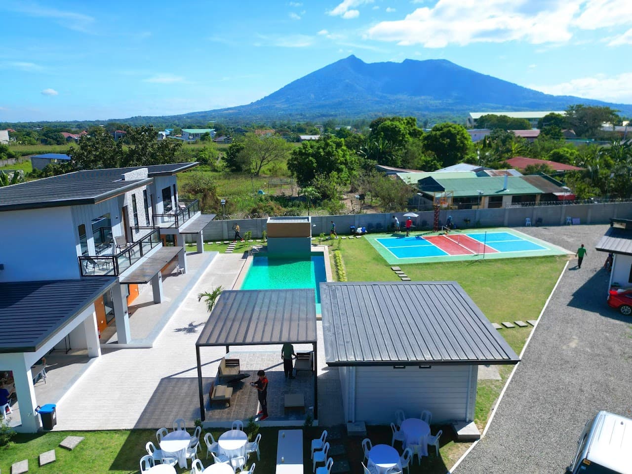 TG Residence Pickleball pickleball court at Purok 6 Elarti St, San Pablo, Magalang, Pampanga | PickleBoard