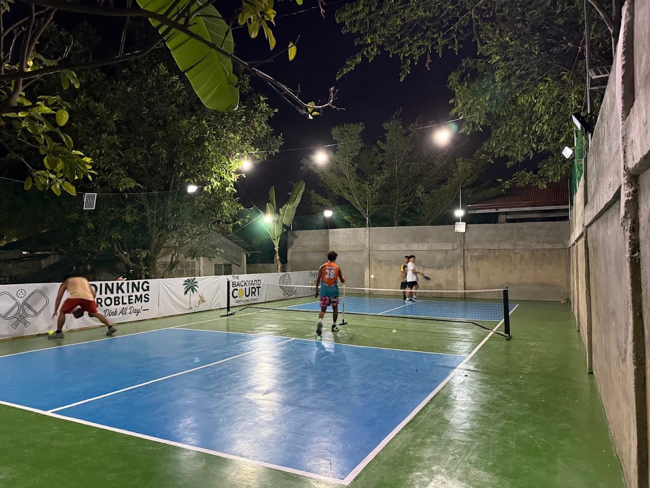 The Backyard Court pickleball court at 5PJG+78C, Lacaron, San Fernando, Cebu | PickleBoard