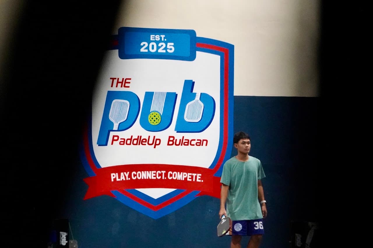THE PUB - PaddleUp Bulacan pickleball court at QX6H+C6Q, MIS Rd, Meycauayan, Bulacan | PickleBoard