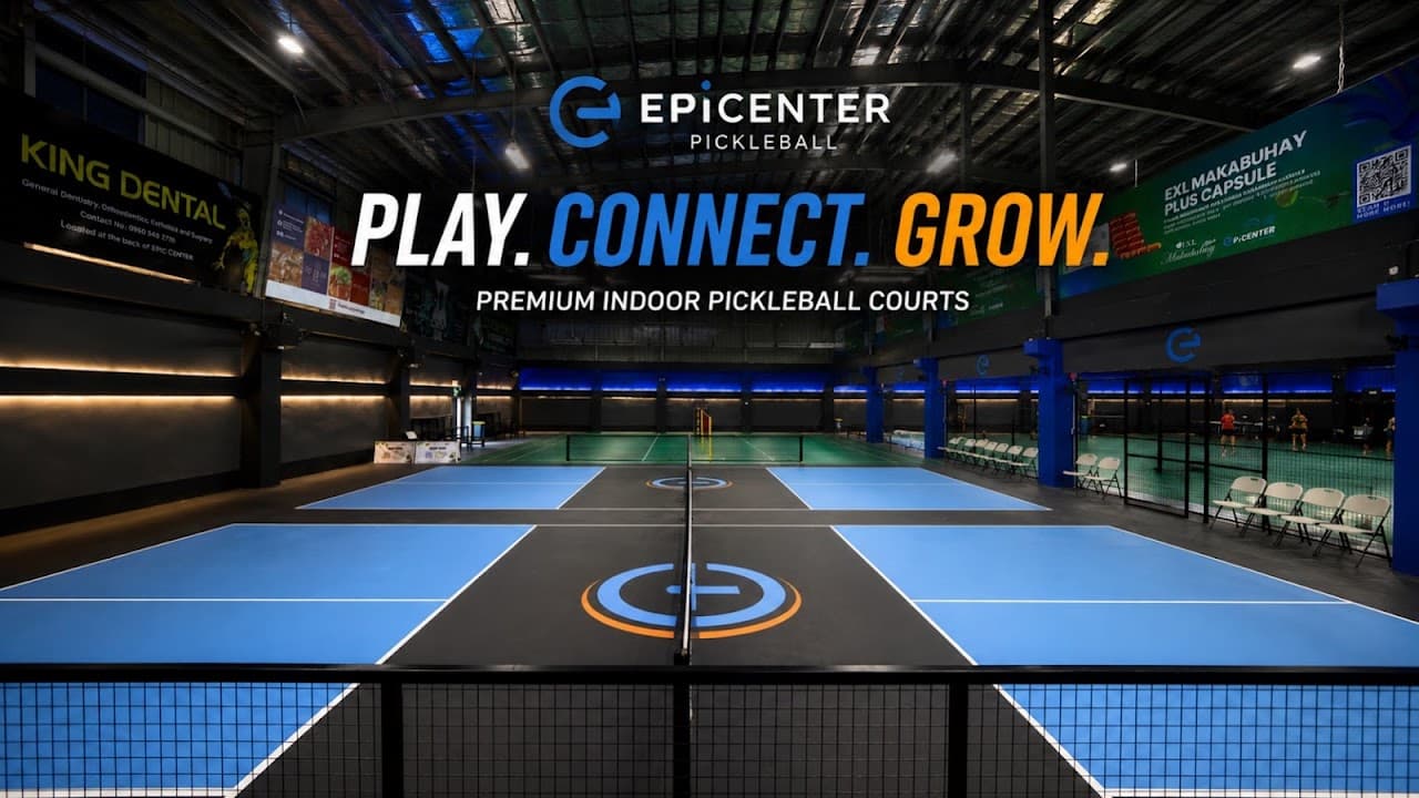 Epicenter Courts Davao - Pickleball & Badminton pickleball court at Across Police Station, 5 Buhangin-Cabantian-Indangan Rd, Buhangin, Davao City, 8000 Davao del Sur | PickleBoard