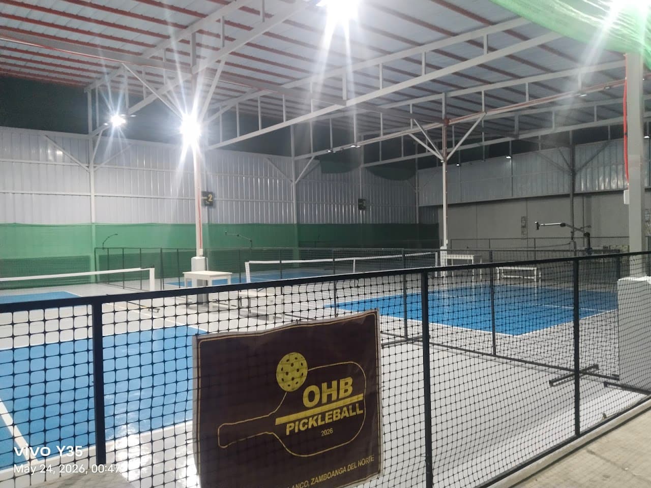 OHB PICKLEBALL pickleball court at G9H7+7H2, Poblacion South, Polanco, Zamboanga del Norte | PickleBoard