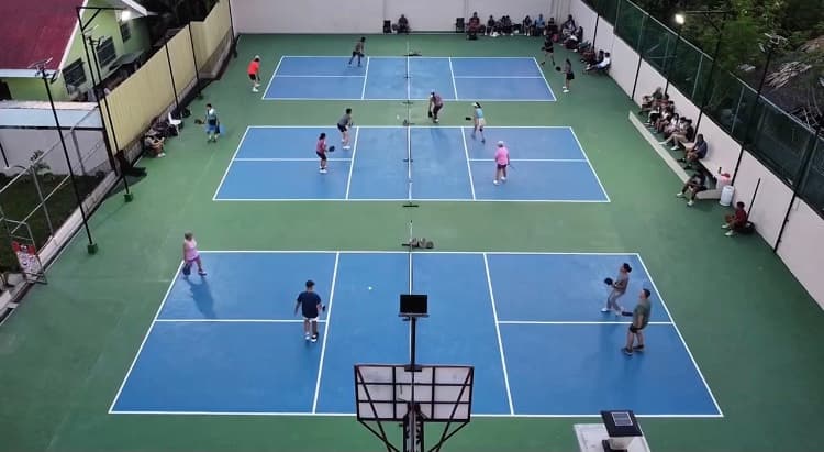 Pinili Pickleball Court pickleball court at Brgy Poblacion, Philippines | PickleBoard