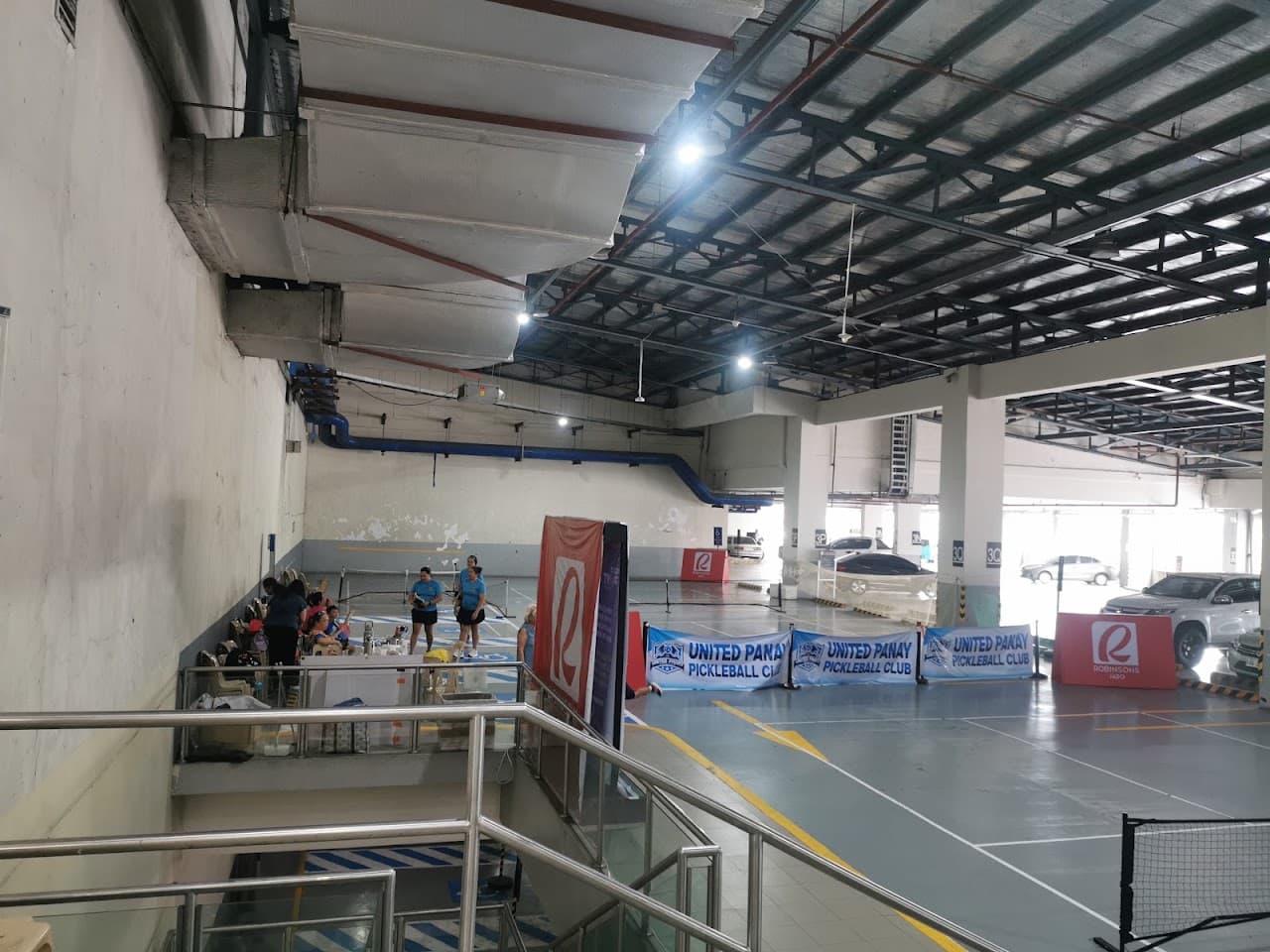 ROBINSONS JARO PICKLEBALL COURT 3RD FLOOR PARKING LOT pickleball court at Unit L2, 14 E Lopez St, Jaro, Iloilo City, 5000 Iloilo | PickleBoard