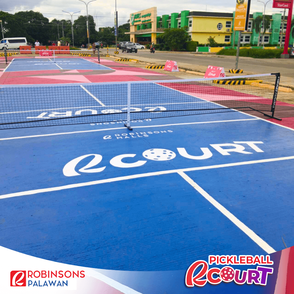 RobPalawan Pickleball Court pickleball court at QP9X+M48 Robinsons Palawan, Puerto Princesa City, Palawan | PickleBoard