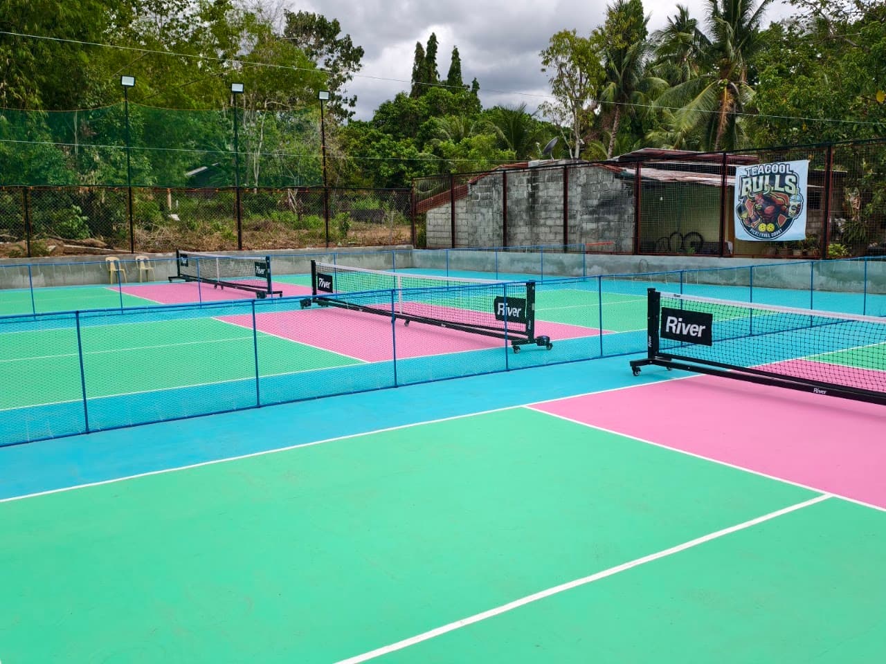 Teacool Bulls Pickleball Court pickleball court at 77V6+9J3, Dumaguete City, Negros Oriental | PickleBoard