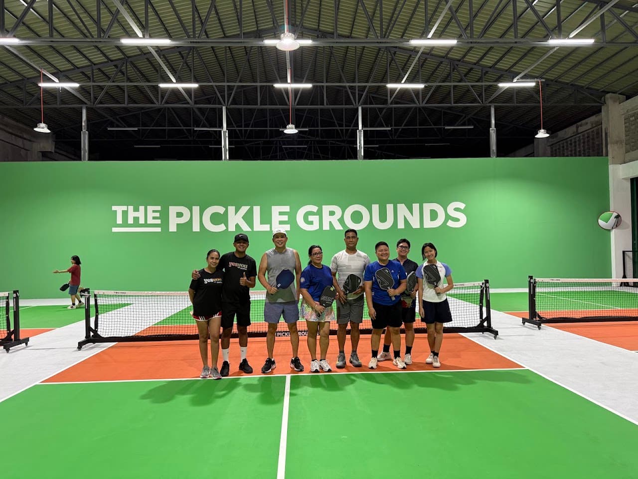 The Pickle Grounds Antique pickleball court at QW8P+2P9 Funda Landing, San Jose de Buenavista, Antique | PickleBoard