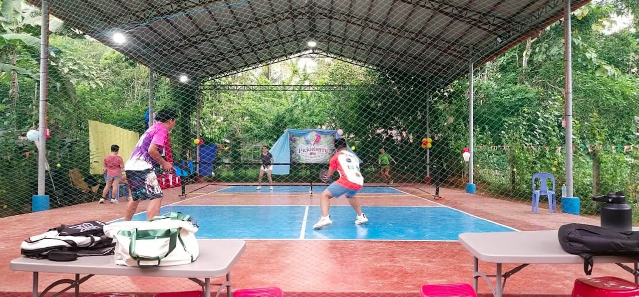 The Pickleberry Garden (Pickleball Training Court) pickleball court at 6R3H+748 Kinangay Norte, Clarin, Misamis Occidental | PickleBoard